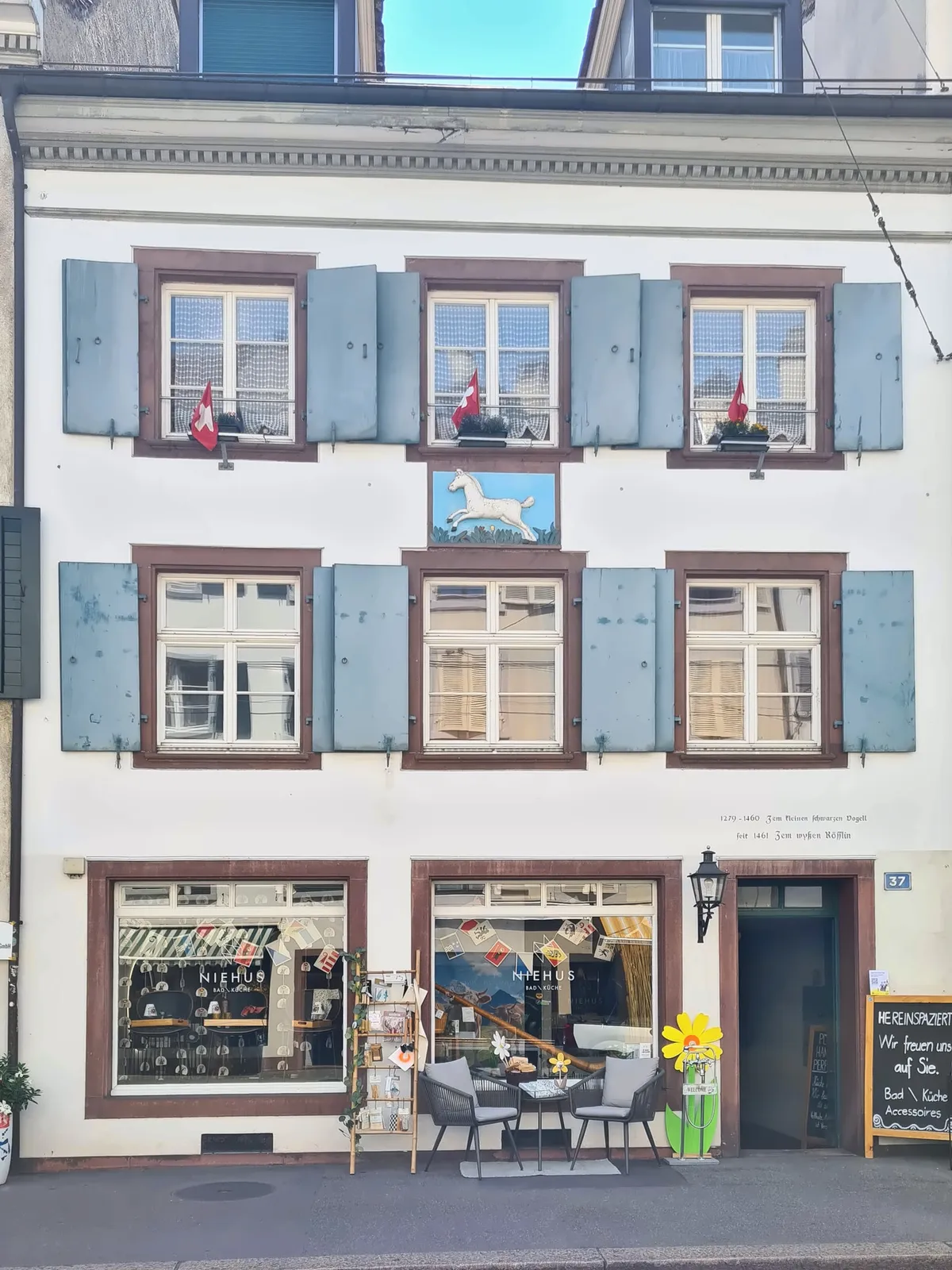 Das Haus an der Spalenvorstadt 37, Laden im Erdgeschoss